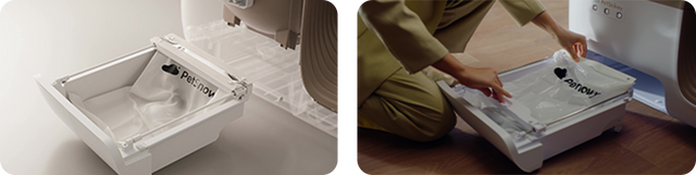 Auto-Verschluss Müllsack System